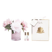 COTE NOIRE 5 PERFUMED ROSES - PINK BARBED FLOWER - PINK ROSES